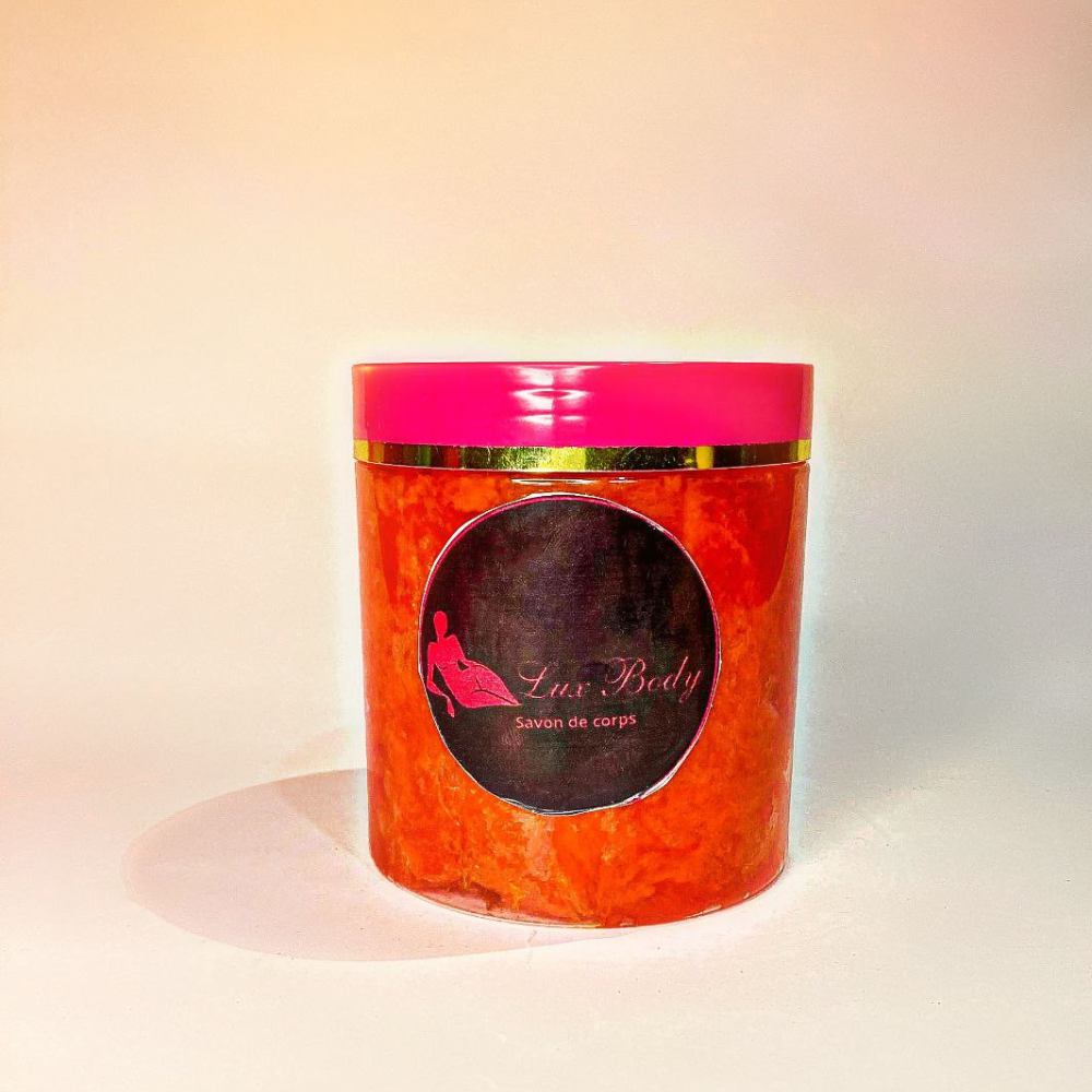 Le savon crémeux orange